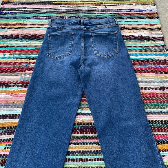 Rachel Rachel Roy Distressed Wide Leg Ankle Jeans-#1954+ - Picture 13 of 15